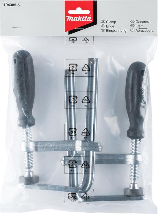 Image du produit Makita Jeu de pinces à vis (145 mm)
