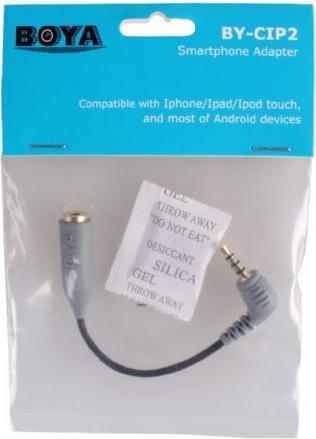 Image du produit Boya Adaptateur BY-CIP TRS vers TRRS