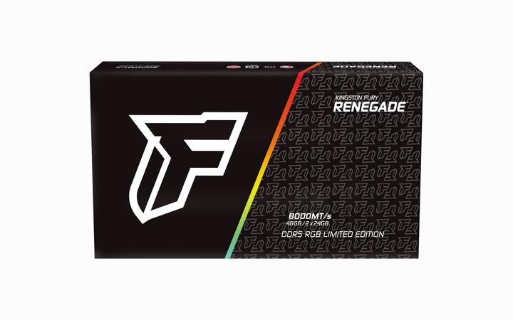 Produktbild Kingston FURY Renegade RGB (2 x 24GB, 8000 MHz, DDR5-RAM, DIMM)