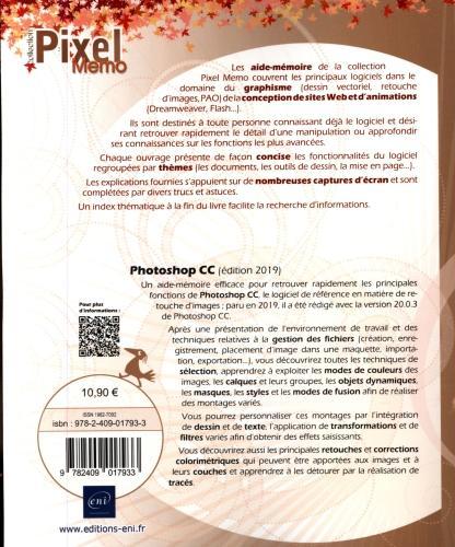Immagine prodotto Photoshop CC : pour PC-Mac : les fonctions essentielles (Francese, Collettività, 2019)