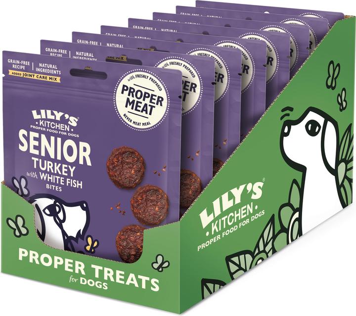 Actual product image Lily's Kitchen Snack Senior Turkey & Fish (Senior, 1 pcs., 75 g)