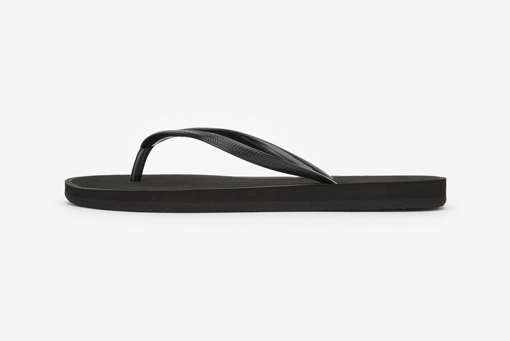 Actual product image Olaian Women's Flip-Flops - 500 Black (35)