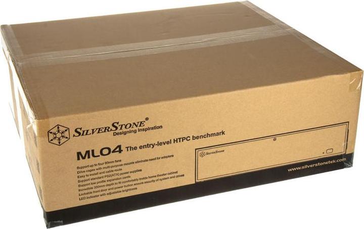 Actual product image Silverstone SST-ML04B Milo (mATX, Mini-ITX, DTX)