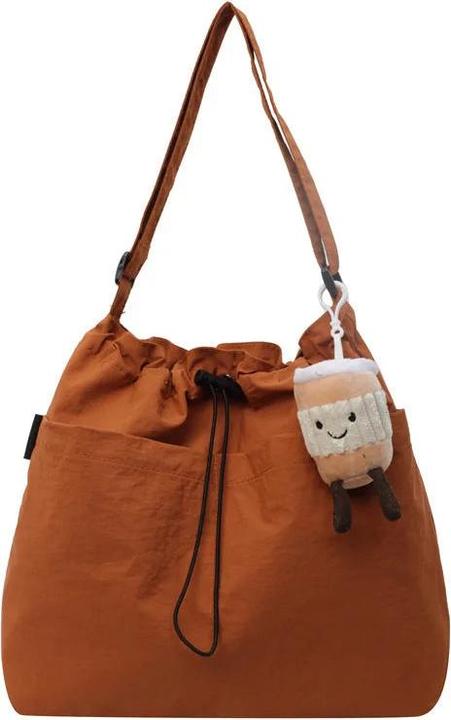Actual product image Only-Bags.Store Nylon Shoulder Bag Lightweight Bag Large Capacity Commuter Tote Bag Crossbody Bag
