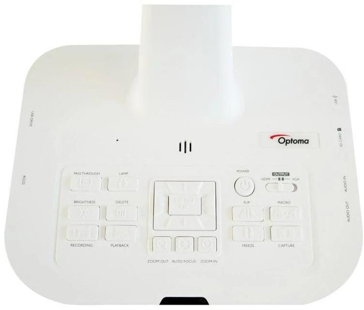 Produktbild Optoma DC460 Visualiser 13 Megapixel 4K UHD 1xHDMI 1xVGA 1xUSB 2.0 17x opt. Zoom (4K, A3)