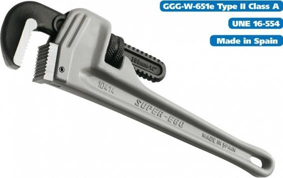 Actual product image Super-Ego Pipe wrench straight (600 mm)