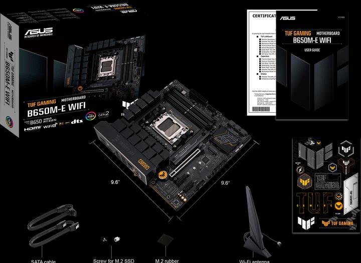 Produktbild ASUS TUF Gaming B650M-E (AM5, AMD B650M, mATX)