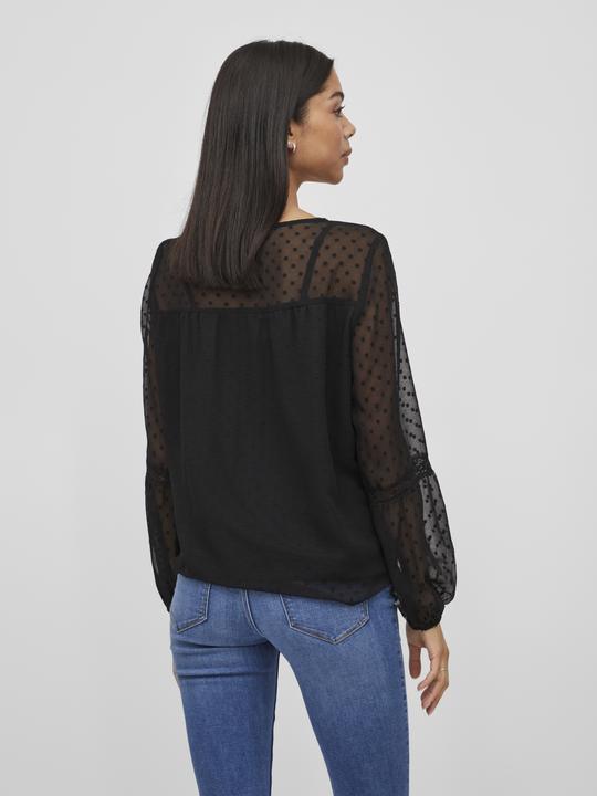 Image du produit Vila Blouse à manches longues riche en détails (40)