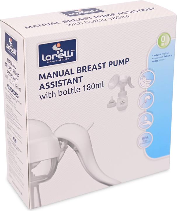 Actual product image Lorelli manual breast pump Assistant