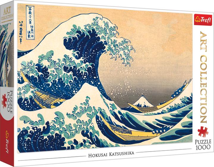 Trefl La grande onda al largo di Kanagawa, Hokusai Katsushika (1000 pezzi)