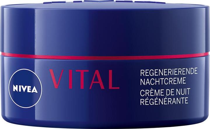 Actual product image NIVEA Vital Anti-Age Regenerating Night Cream Pot 50 ml (50 ml, Night cream)