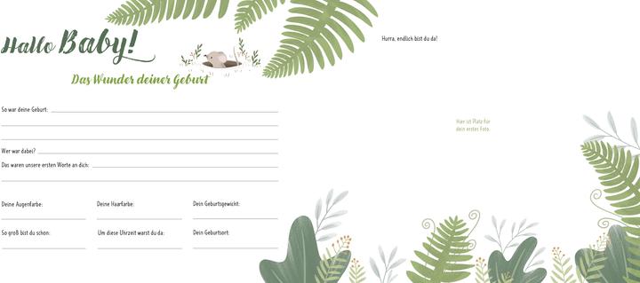 Produktbild Babyalbum - Hallo kleiner Schatz (Deutsch, Sandy Lohss, 2019)