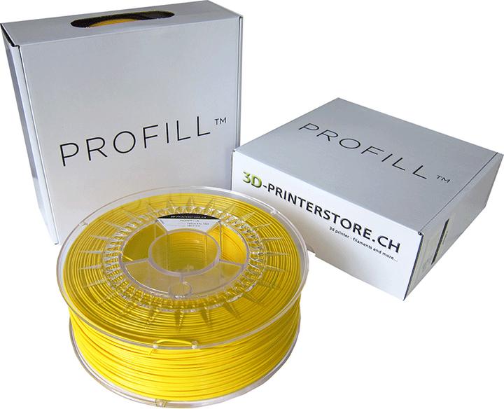 Immagine prodotto 3d-printerstore.ch PROFILL Filamento ASA giallo 1.0kg 1.75mm (ASA, 1.75 mm, 1000 g, Marrone)