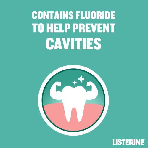 Actual product image Listerine Naturals Teeth Protection Mild Taste Mouthwash (500 ml, Mouthwash)