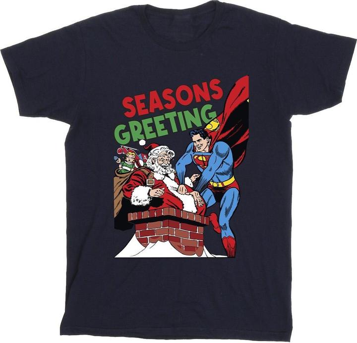 Produktbild Superman Santa Comic TShirt (S)