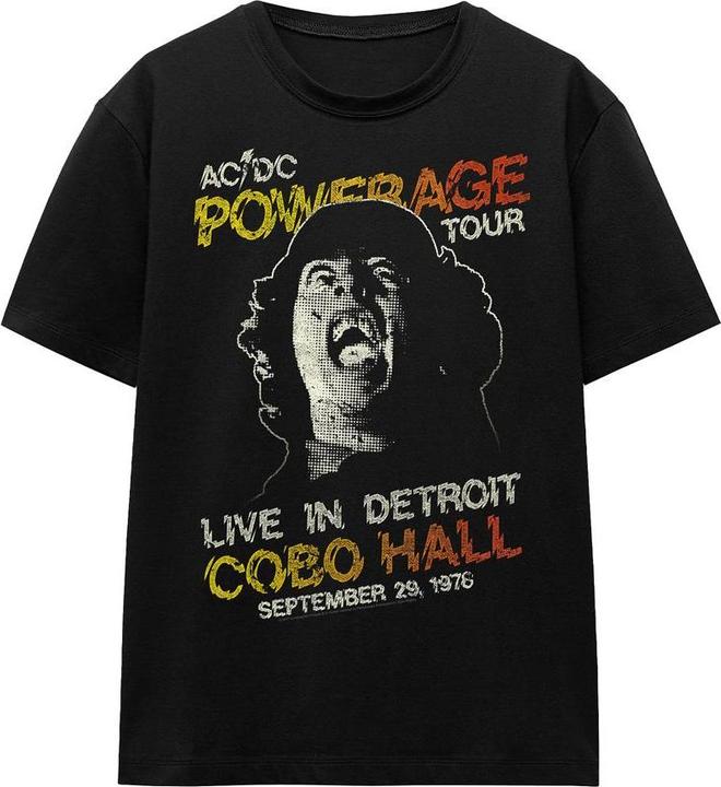 Actual product image AC/DC Unisex Adult Powerage Tour T-Shirt (M)