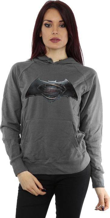 Produktbild Batman v Superman Logo Kapuzenpullover (L)