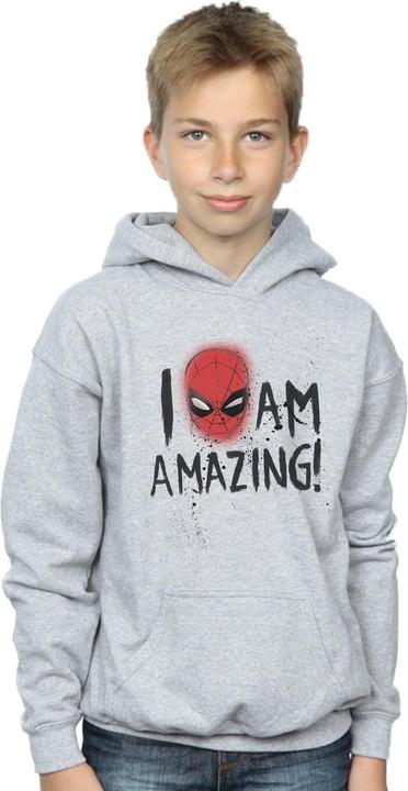 Produktbild SpiderMan I Am Amazing Kapuzenpullover Jungen (140, 146)
