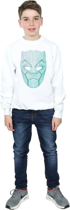 Image du produit - Sweat BLACK PANTHER TRIBAL MASK - Garçon (140, 146)
