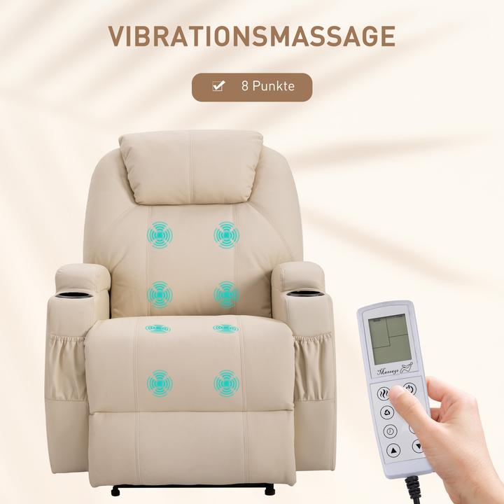 Produktbild Homcom Massagesessel mit Liegefunktion