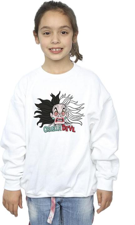Immagine prodotto Disney 101 Dalmatians Cruella De Vil Crazy Mum Felpa Ragazze (152, 158)