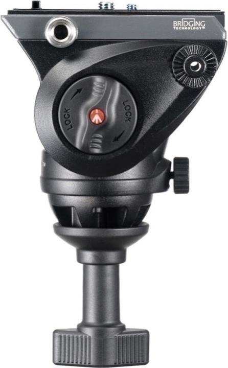 Actual product image Manfrotto Video tripod kit with a fluid head and tripod bag MVK500AM (Metal)