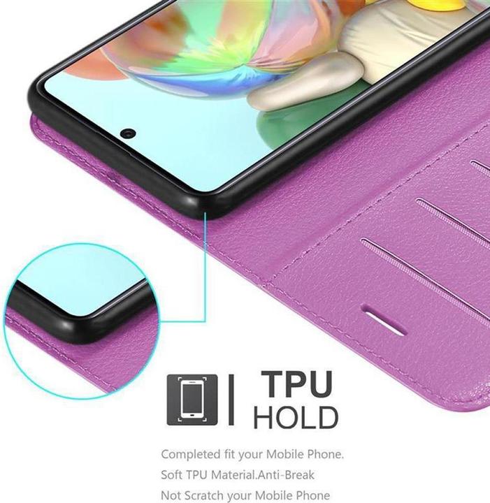Actual product image Cadorabo Book with stand function cover (Samsung Galaxy A71 5G)