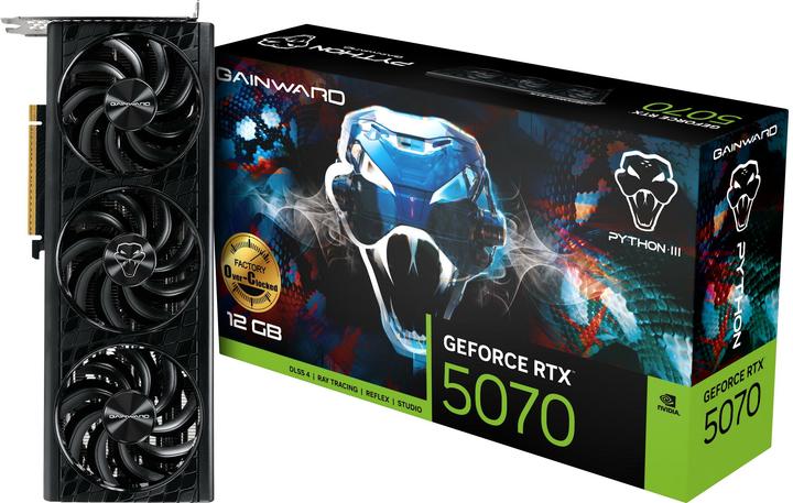 Produktbild Gainward GeForce RTX 5070 Python III OC (12 GB)