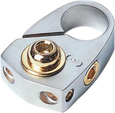 Immagine prodotto Goldline Pinza per batteria polo negativo argento con protezione batteria 2 x 10 m