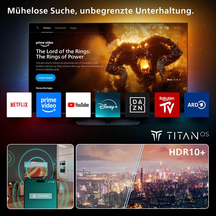 Actual product image Philips 65PUS7000/12 (65", PUS7000, LED, 4K, 2025)