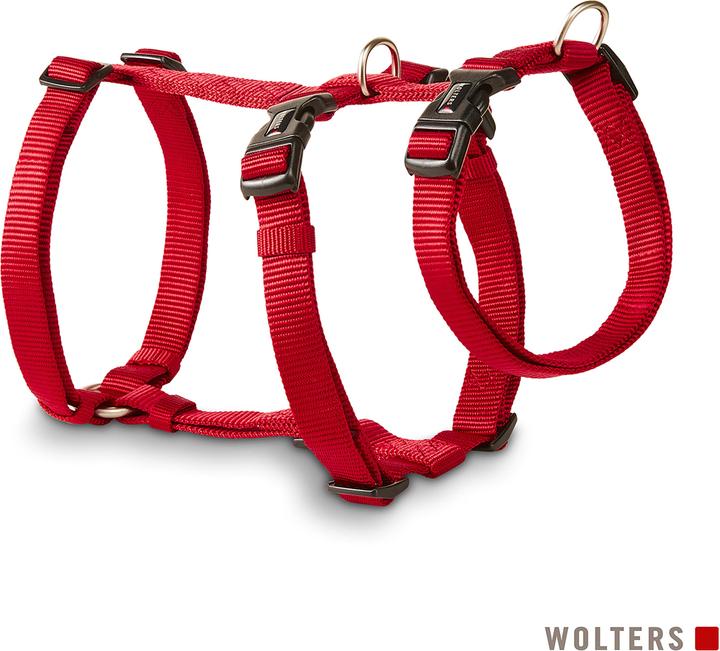 Produktbild Wolters Professional Geschirr No Escape Gr.S 30-40 cm x 1,0 cm rot (30, 31, 32, 33, 34, 35, 36, 37, 38, 39, 40, Hund, Allgemein)