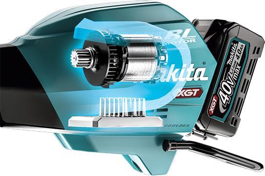 Image du produit Makita Débroussailleuse à accu (Fils coupe-herbe, Couteaux en plastique)