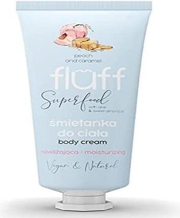 Produktbild Fluff Body Cream Body Moisturizing Peach & Carmel - 150ML (Körpercreme, 150 ml)