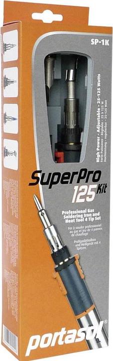 Actual product image Portasol Professional Soldering Tool Set 25-125W 580°C - Superpro