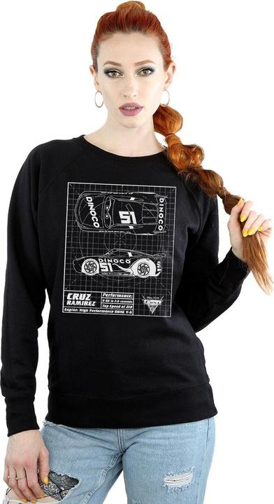 Produktbild Disney Cars Cruz Ramirez Blueprint Sweatshirt (XXL)