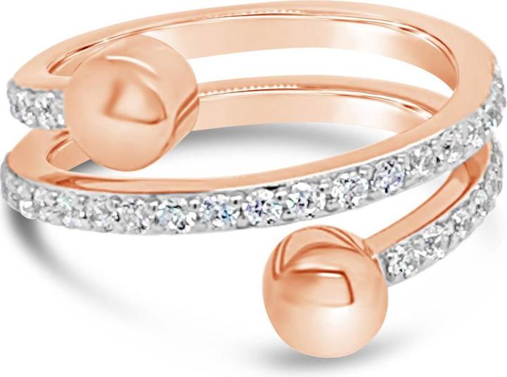 Produktbild Breuning RING - BRILL. 0,70 Ct. H/si (49, 750/18 K Gold)