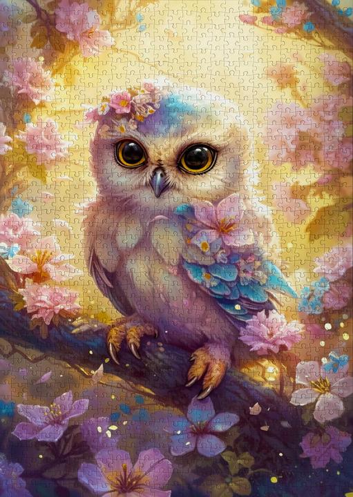 Image du produit Enjoy Puzzle Puzzle 1000 pièces - Hibou doux (1000 pièces)