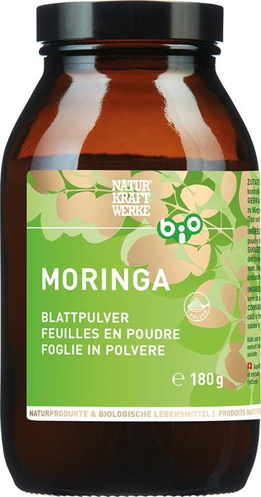 Immagine prodotto NaturKraftWerke Polvere di foglie di moringa biologica (1 Pezzo/i, Polvere, 519 g)
