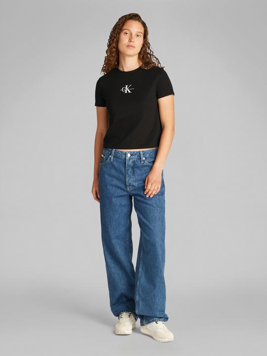 Actual product image Calvin Klein Jeans Monologo Baby Tee (S)