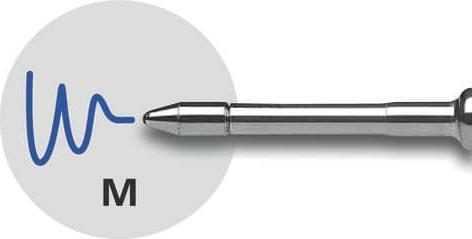 Actual product image Schneider Ballpoint pen refill large capacity Slider 755 M (Gel mine, Blue, 0.50 mm)