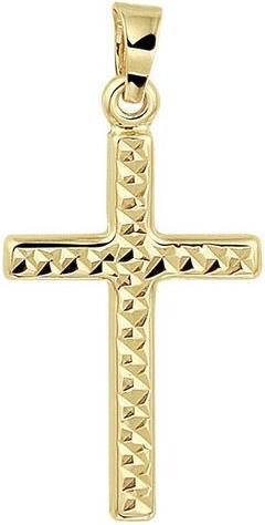 Marie Celeste Hanger Cross DiaMed - Gold (14K Gelbgold)