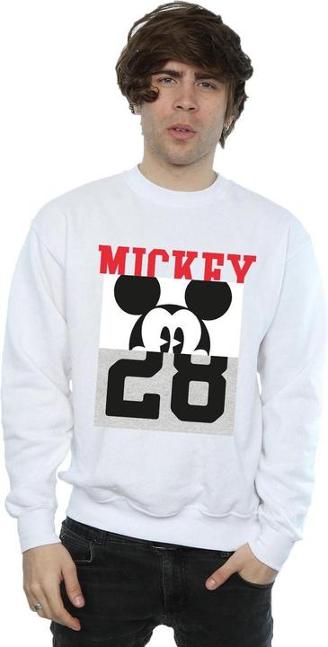Actual product image Disney Mens Mickey Mouse Notorious Split Sweatshirt (S)