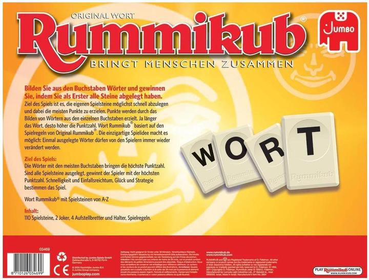 Produktbild Jumbo Rummikub Wort (Deutsch)