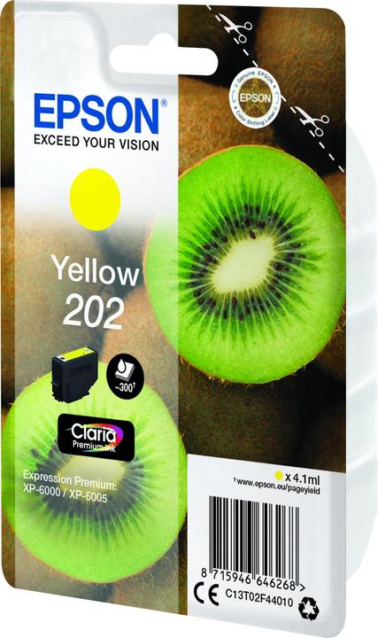 Immagine prodotto Epson 202 Claria Premium (Y)