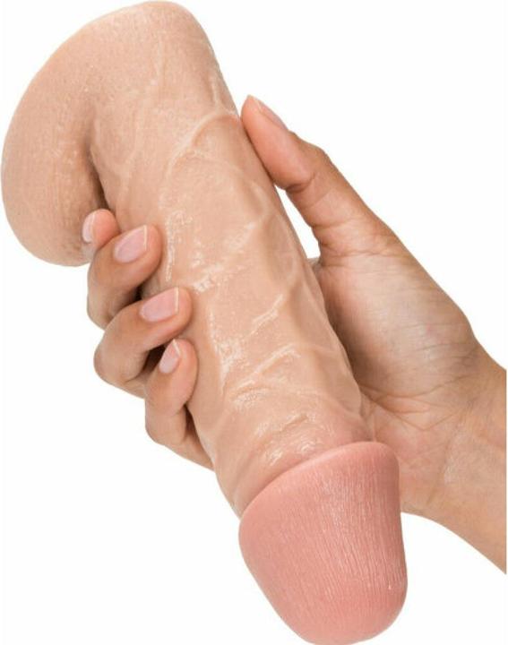 Actual product image Seven Creations So Real Dong with Balls - 20cm
