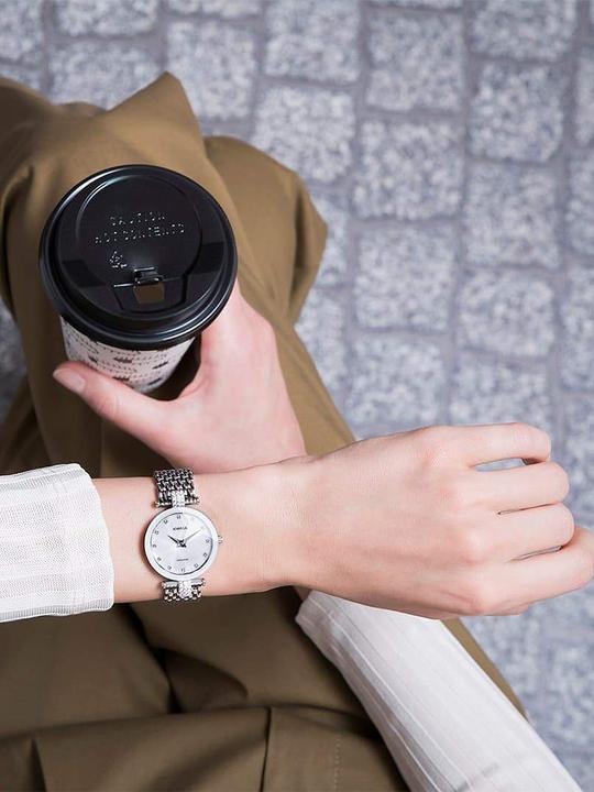 Actual product image Jowissa Facet rhinestones (Analogue wristwatch, 25 mm)