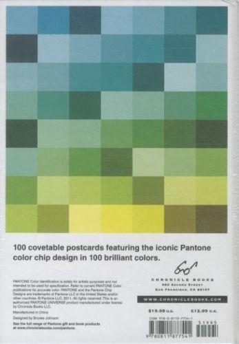 Image du produit Abrams & Chronicle Pantone Postcard Box: 100 Postcards (Anglais, Pantone Inc., 2011)