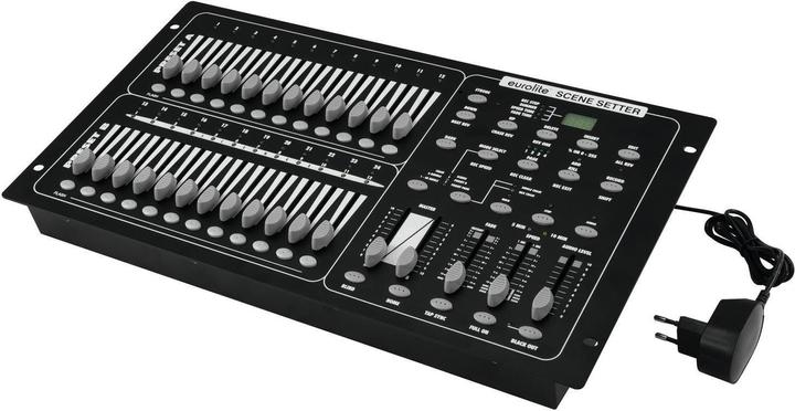 Produktbild Eurolite DMX Controller Scene Setter 24-Kanal 48,30cm (19"") -Bauform, Musiksteuerung