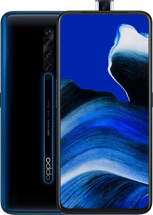 OPPO Reno 2Z (128 GB, Luminous Black, 6.53", Dual SIM + SD, 48 Mpx, 4G)