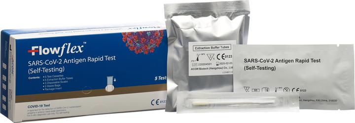 Immagine prodotto Flowflex Test rapido per l'antigene SARS-CoV-2 (5 x)
